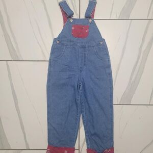 Mandalay-designs Blue and Navy Dungarees-overalls